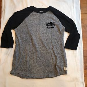 Roots Long Sleeve crew neck shirt - MED